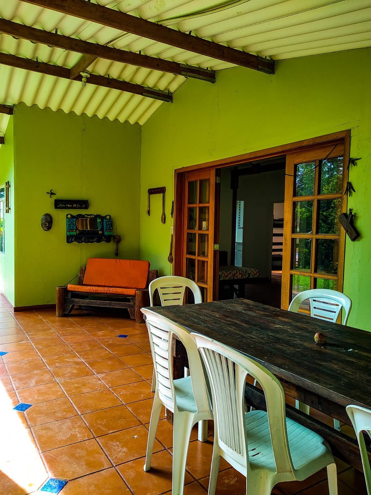 Mesa de billar en Villa Sele